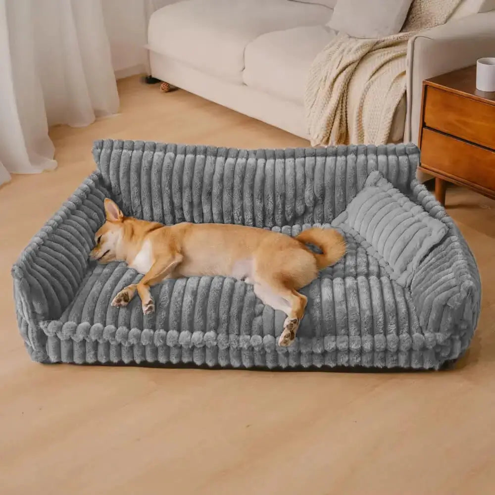 MrFluffyFriend™ - 洗える犬用オーソペディックソファベッド