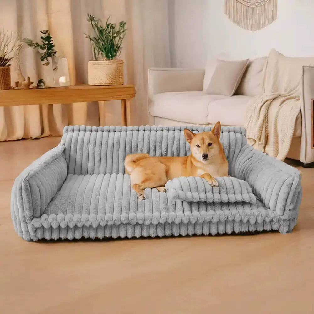 MrFluffyFriend™ - 洗える犬用オーソペディックソファベッド