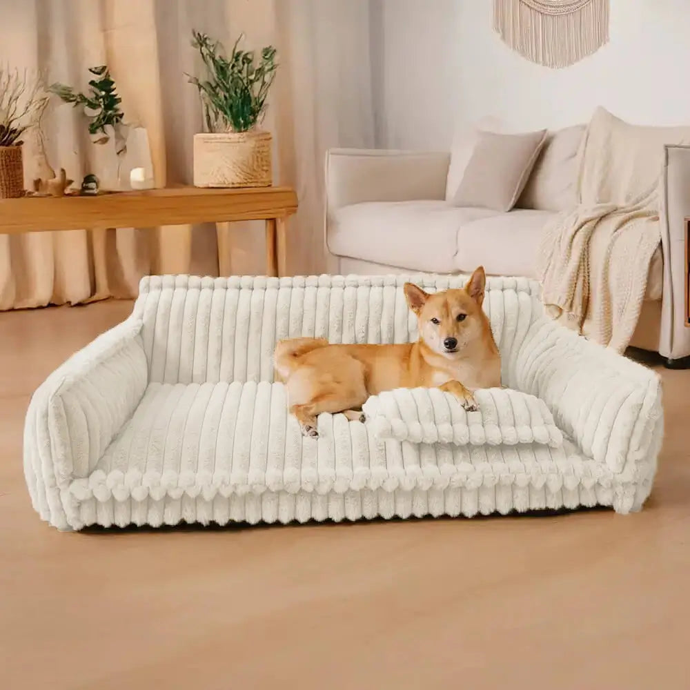 MrFluffyFriend™ - 洗える犬用オーソペディックソファベッド